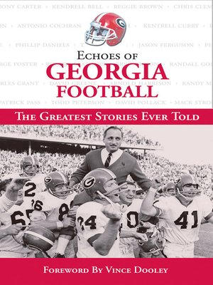cover image of Echoes of Georgia Football
